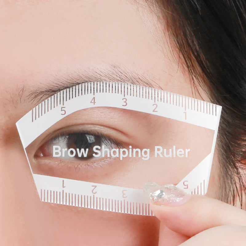 1PC Brow Mapping Ruler Eyebrow Shaping Ruler 1 Minute Fast Drawing Design Brow Easy Tool Microblading Permanent Mekup Stencils