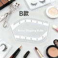 1PC Brow Mapping Ruler Eyebrow Shaping Ruler 1 Minute Fast Drawing Design Brow Easy Tool Microblading Permanent Mekup Stencils