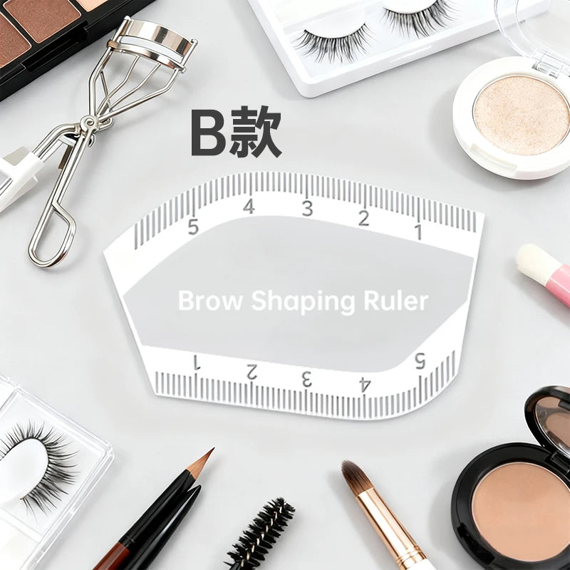 1PC Brow Mapping Ruler Eyebrow Shaping Ruler 1 Minute Fast Drawing Design Brow Easy Tool Microblading Permanent Mekup Stencils