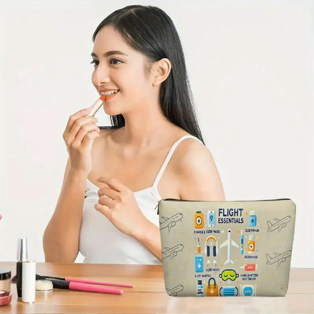 Portable Makeup Bag for Travel – Beauty Organizer