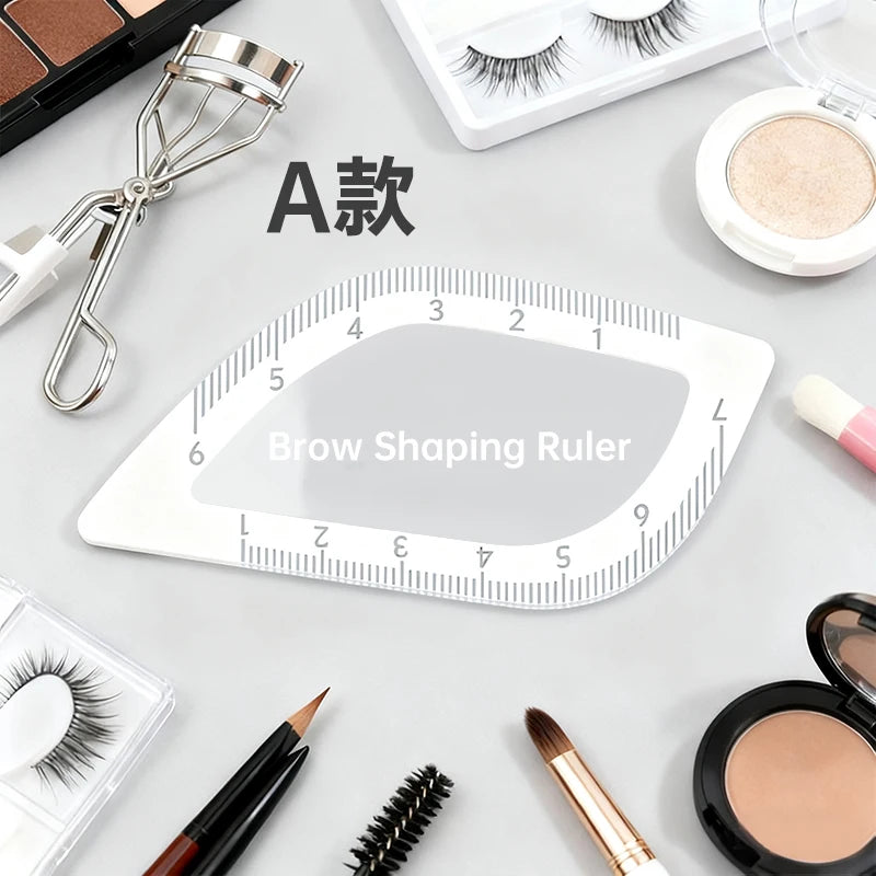 1PC Brow Mapping Ruler Eyebrow Shaping Ruler 1 Minute Fast Drawing Design Brow Easy Tool Microblading Permanent Mekup Stencils