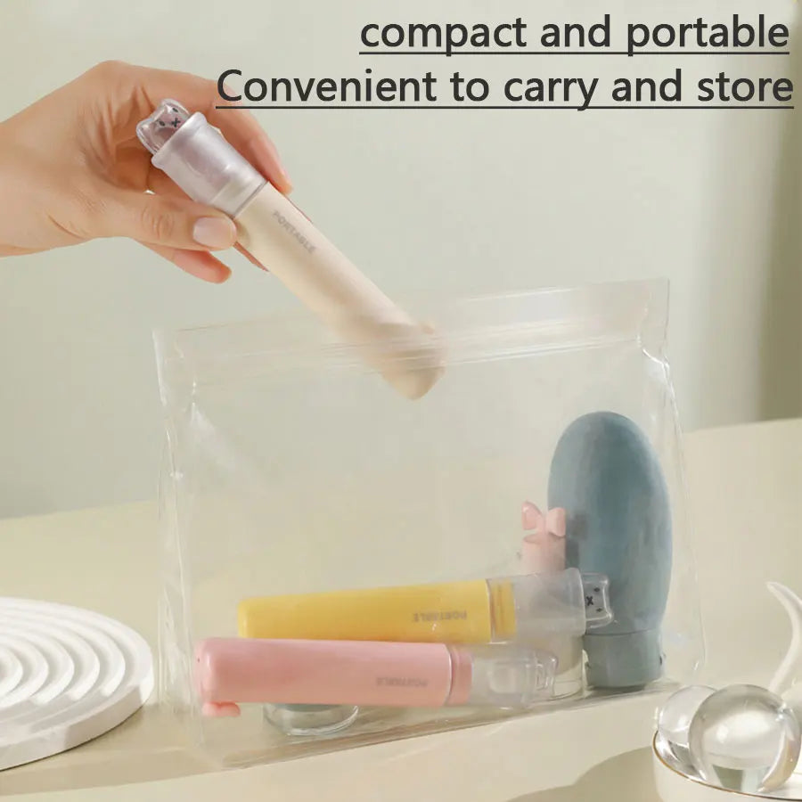 1pcs，Two-in-One Portable Toothbrush Set with Toothbrushes and Toothpaste Organizer – Must-Have Travel Essential